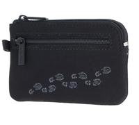 Oxmox Schlüsselmäppchen New Cryptan Keyholder Footsteps 2.0 Print Grey Black schwarz