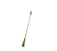 OXOAMP Schuhanzieher Schuhlöffel mit langem Griff, Metall, 52 cm, Vintage-Messing-Design, langer Schuhlöffel, Dekor, Schuhheber for Männer, Frauen, Kinder, Senioren Komfortabel