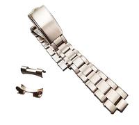 OXOLAMRIN Edelstahl-Metallarmband, Luxuriöse 20 mm 317L-Edelstahl-Niete mit gebogenem Ende, Schrauben for Oyster-Uhrenarmband, passend for das Armband