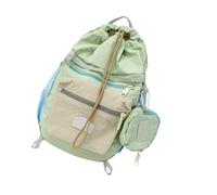 Oxtxuzdm Praktischer Lässiger Tagesrucksack Geräumige Tasche Mit Kordelzug Verschleißfester Tagesrucksack Bequemer Riemen Zum Wandern Täglicher Gebrauch Großer Rucksack