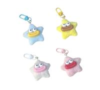 Oxtxuzdm Soft Plüschstar Schlüsselbund Mit Wurstlippen Design Ideal Für Frauen Und Teenager Kunst Charme Wurst Lippen Design