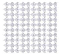 Oxxggkao 100 Stück weiche Silikon Ohrring Stützverschlüsse für Damen, einfach zu verwenden, hypoallergen, Ohrring Stopper, Ohrringe Reparatur Sets, Silikon Träger