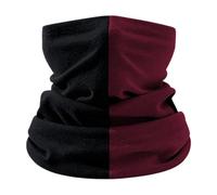 Oxxggkao Elastic Fleece Lined Neck Cover Soft Fabric Cold Protections Skiing Necks Gaiter Outdoor Winter Scarf Neck Accessory Winter Neck Warmer for Skiing