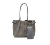 Oxxggkao Modische Retro Umhängetasche, geräumige Innenausstattung, Arbeit, Pendeln, Wildleder Handtasche, verschleißfest, Unterarm Damen Accessoire, Unterarm