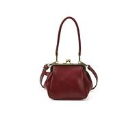 Oxxggkao Münzgeldbörse, Crossbody-Tasche, PU-Leder, mit verstellbarem Riemen, für Hand- oder Schultertragen, ideal für Frauen, Pendler und tägliche Aktivitäten, Retro-Münztasche, a