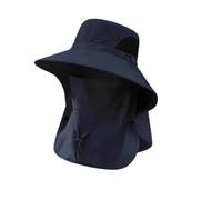 Oxxggkao Sonnenhut mit breiter Krempe, Outdoor Kletternetz, Fischermütze, Angeln, lässig, Unisex, Camping, Jagd, Eimerhüte, Schutz, atmungsaktiv, Kopfbedeckung
