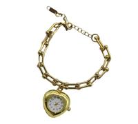 Oxxggkao Verstellbares Vintage Taschenuhr Kettenarmband mit elegantem Fransen Design für Damen, handgefertigtes Handgelenk Accessoire, Geschenk, verstellbares Kettenarmband aus Legierung