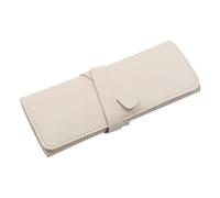 Oxxggkao Weiche kleine Reise Aufbewahrungsbox für die Schmuckorganisation, praktische Rollendesigns für Ringe und Armbänder, Geschenke für Sie