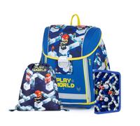 OXYBAG Rucksack 3er Set PREMIUM Playworld blau