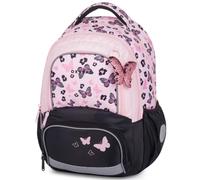 Oxybag Schulrucksack - OXY NEXT Butterfly pink