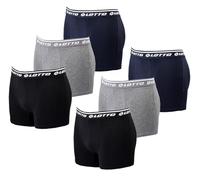 Ozabi Boxershorts für Männer LOTTO (DE/NL/SE/PL, Alphanumerisch, XL, Regular, Regular, Pack mit 6 Boxershorts 1218)