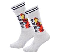 OZABI Herren-Socken Marvel Avengers, IRON23, 43-46