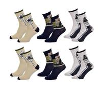 Ozabi Kinder Socken LICENCE ÜBERRASCHUNGSPAKET (as3, numeric, numeric_31, numeric_34, regular, 6er-Pack Männlich STW 2969)