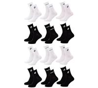 Ozabi Socken für Männer LOTTO (DE/NL/SE/PL, Numerisch, 43, 46, Regular, Regular, Packung mit 12 Paaren QUARTER 5814)