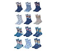 Ozabi Socken Jungen Lizenz PACK VON 12 PAAREN SURPRISE (as3, numeric, numeric_27, numeric_30, regular, 12er-Pack PAT PATROUILLE)