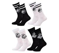 Ozabi Socken Pack Herren JURASSIC (as3, numeric, numeric_43, numeric_46, regular, regular, Packung mit 4 Paar 2320)