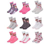 Ozabi Socken Pack Mädchen PAT PATROUILLE (as3, numeric, numeric_27, numeric_30, regular, 9er-Pack Socken SURPRISE)