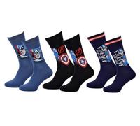 OZABI Socken-Packung für Männer MARVEL AVENGERS, 39-42
