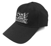 Ozzy Osbourne Baseball Cap Logo Black Sabbath Nue offiziell Schwarz Strapback One Size