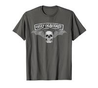 Ozzy Osbourne - Birmingham Biker Skull T-Shirt, Herren, Anthrazit, S