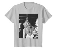 Ozzy Osbourne Blizzard of Ozz Solotournee 1981 Black Sabbath T-Shirt, Kinder, Silber, 92