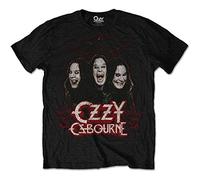 Ozzy Osbourne Crows & Bars offiziell Männer T-Shirt Herren (X-Large)