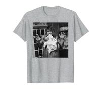 Ozzy Osbourne Der Prinz der Finsternis und Baby Jack Black Sabbath T-Shirt, Herren, Grau Meliert, XL