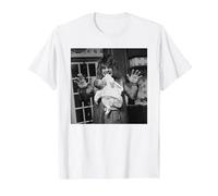 Ozzy Osbourne Der Prinz der Finsternis und Baby Jack Black Sabbath T-Shirt, Herren, Weiß, 4XL