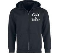 Ozzy Osbourne Hellraiser Ozzy & Lemmy Kapuzenjacke schwarz in 4XL