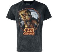 Ozzy Osbourne Logo Bark T-Shirt anthrazit in S