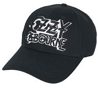 Ozzy Osbourne Logo - Baseball Cap Unisex Cap schwarz, 100% Baumwolle, Band-Merch, Bands