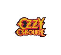 Ozzy Osbourne - Logo Cut - Aufnäher Gelb Onesize
