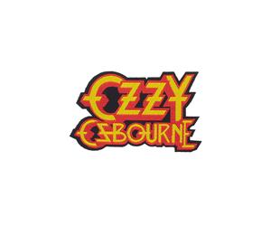 Ozzy Osbourne - Logo Cut - Aufnäher Gelb Onesize