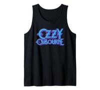 Ozzy Osbourne Purple and Blue Logo Tank Top