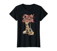 Ozzy Osbourne Red Lightning T-Shirt, Damen, Schwarz, L