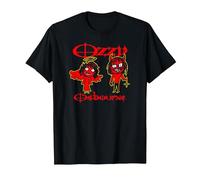 Ozzy Osbourne Red Sketch Good Bad T-Shirt, Herren, Schwarz, 3XL