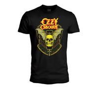 Ozzy Osbourne T Shirt Herren Bat Skull - Offizielles Rock Metal Shirt XL