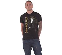 Rock Off Trade T-Shirt Ozzy Osbourne Patient No. 9 Gold-Grafiklogo Offiziell Herren