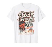 Ozzy Osbourne - The Ultimate Sin Tour T-Shirt, Herren, Weiß, M