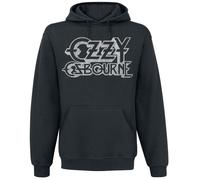 Ozzy Osbourne Vintage Logo Kapuzenpullover schwarz in S