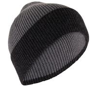 P.A.C. - Blocwul Beanie - Mütze, Gr. One Size, schwarz/grau (AnthraciteMelange)