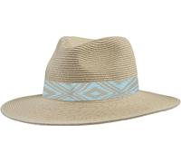 P.A.C. Ecuador Panama Straw Hat light beige/boho blue - Größe S/M