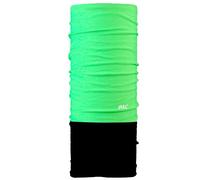 P.A.C. Fleece Neon Green Multifunktionstuch - Schlauchtuch, Halstuch, Schal, Kopftuch, Unisex, 8 Anwendungsmöglichkeiten