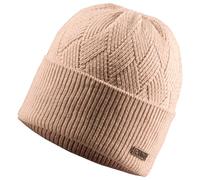 P.A.C. - Kenla Merino Beanie - Mütze, Gr. One Size, beige/braun (Beige)