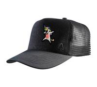 P.A.C. - Kid's DIY Trucker Cap, Gr. One Size, grau/schwarz (Black/Unicorn)