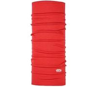 P.A.C. Kids Merino Wool Red Multifunktionstuch - Kinder Merinowolle Schlauchtuch, Unisex, 10 Anwendungsmöglichkeiten