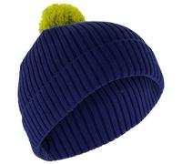 P.A.C. - Kid's Oloma Reflective Pom Beanie - Mütze, Gr. One Size, blau (Navy)