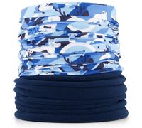 P.A.C. - Kids Recycling Fleece - Schlauchschal, Gr. One Size, blau (IceFriends)