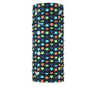P.A.C. Kids Reflector Asterisk Multifunktionstuch - nahtloses Mikrofaser Schlauchtuch, Halstuch, Schal, Kopftuch, Unisex, 10 Anwendungsmöglichkeiten