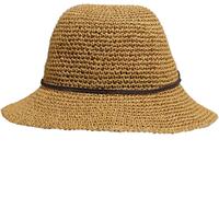 P.A.C Lilen Bucket Damen Strohhut Dark Beige XL Dark Beige XL